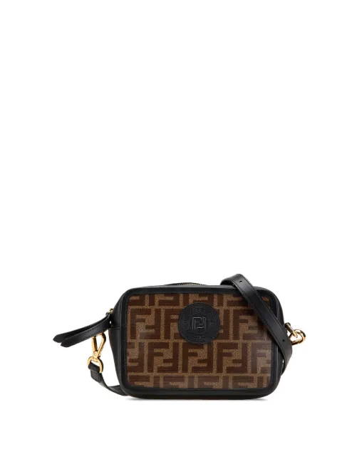 Fendi Pre-Owned bolsa crossbody Zucca Coated Canvas Camera 2010-2024