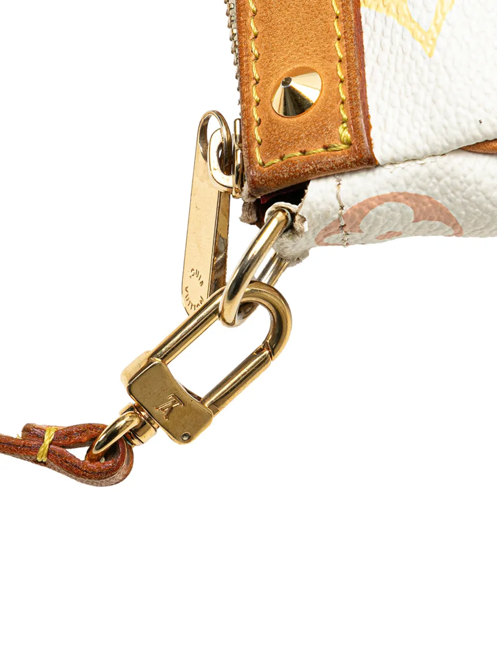 Pre-owned Louis Vuitton 2003 Monogram Multicolore Pochette Accessoires Shoulder Bag In Multicolour