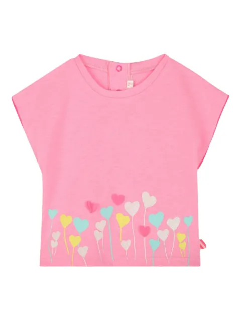 Billieblush playera con corazón estampado