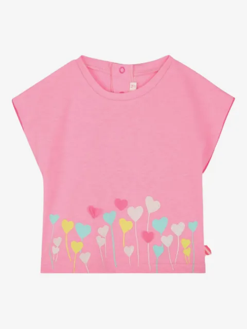 Billieblush playera con corazón estampado