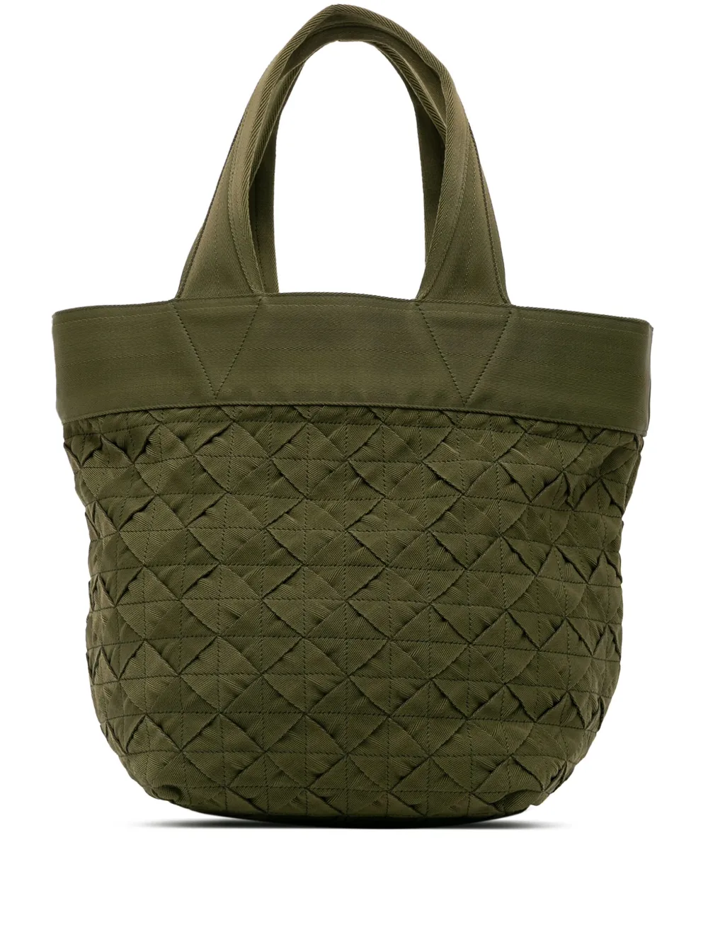 2012-2024 Canvas Intrecciato tote bag