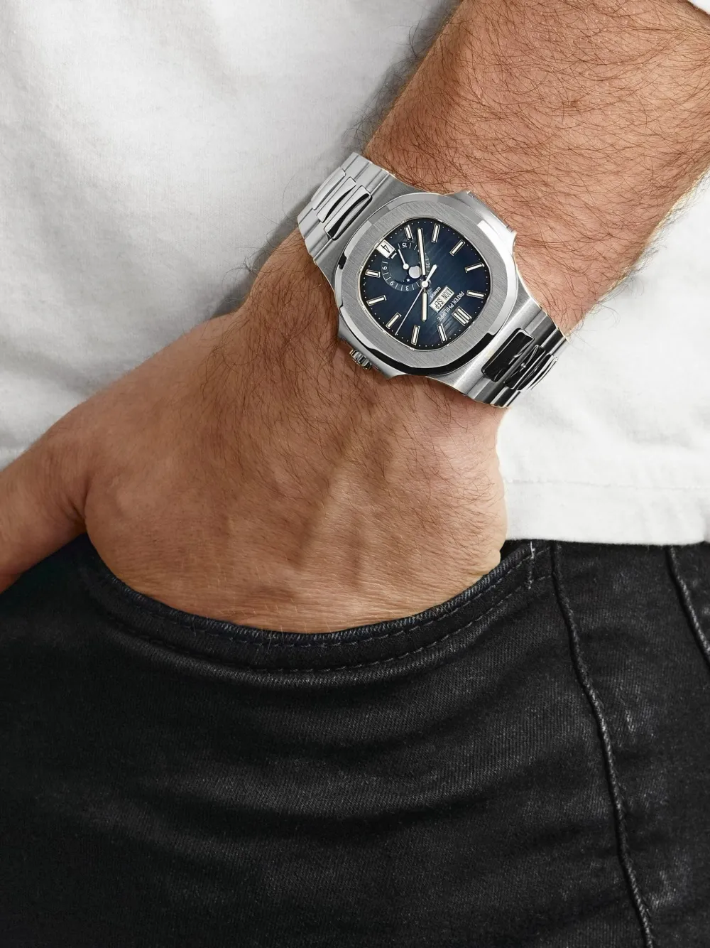 Patek Philippe Pre-Owned 2022 unworn Nautilus 40mm | Pre-Owned Sports Watches | Image 2