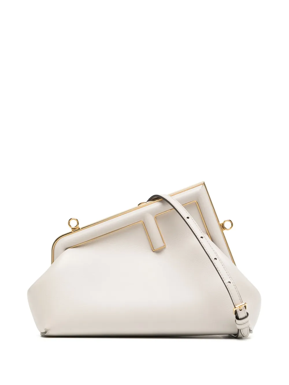 Fendi Pre-Owned small First clutch bag | Neutrals | Image 1