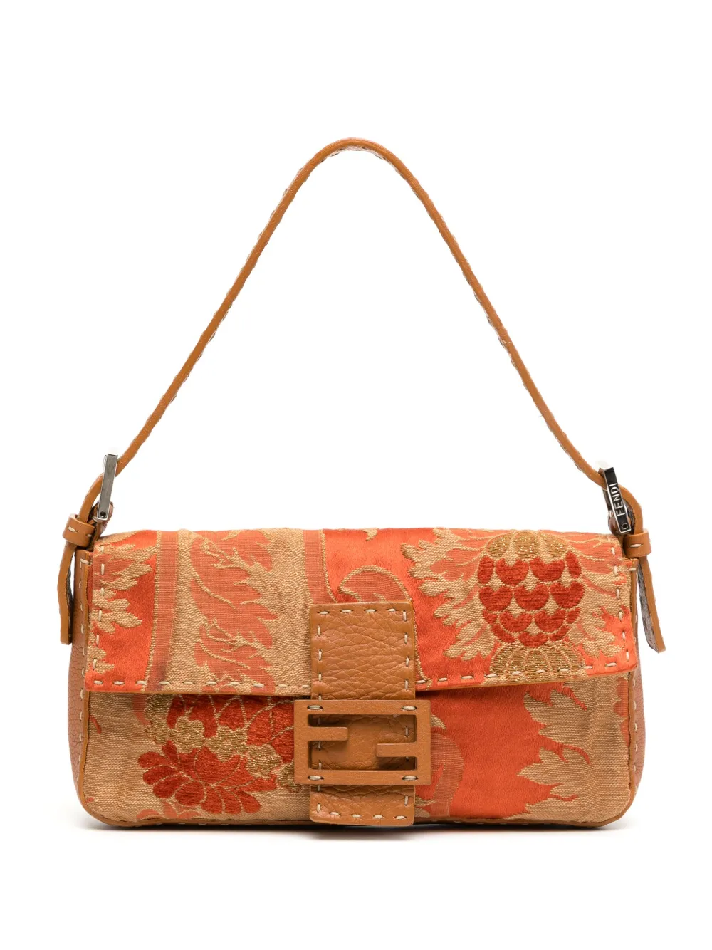 Fendi Pre-Owned bolsa Brocade Baguette | naranja | Image 1