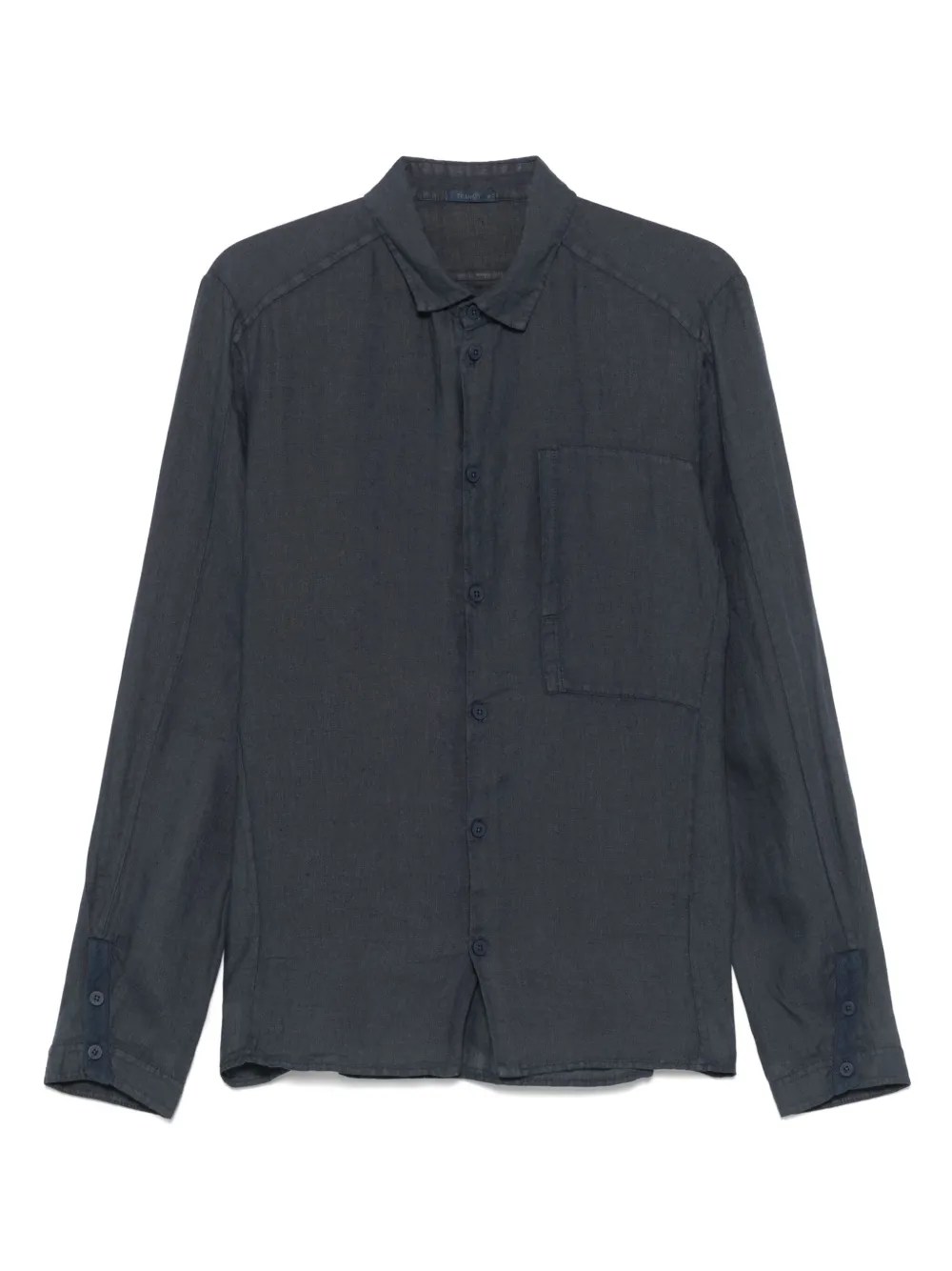 Transit Overhemd met lange mouwen Blauw