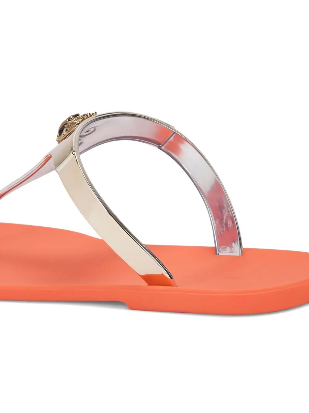 Kurt Geiger London Maddison metallic sandalen Oranje