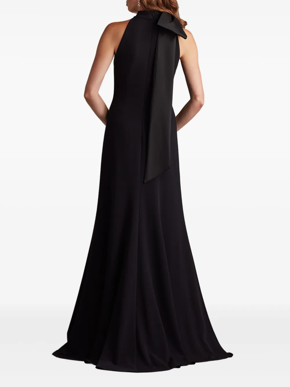 Tadashi Shoji sleeveless dress Zwart