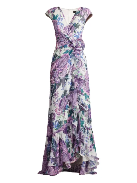Tadashi Shoji vestido con estampado floral