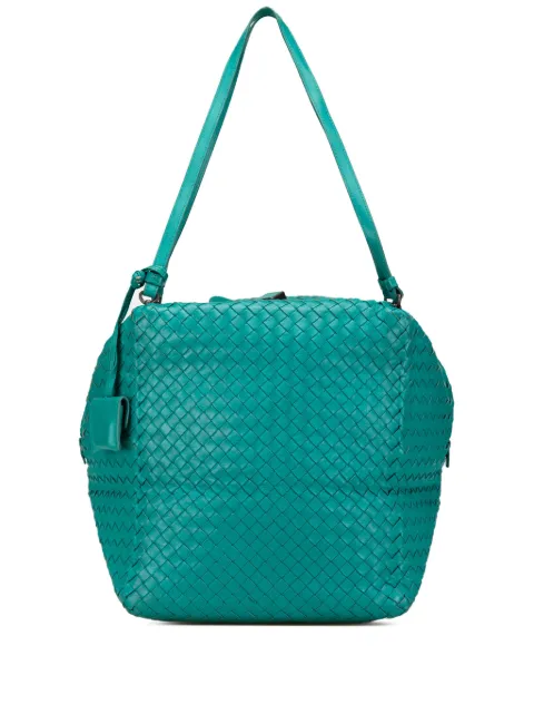 Bottega Veneta Pre-Owned 2010 Nappa Intrecciato Cube shoulder bag