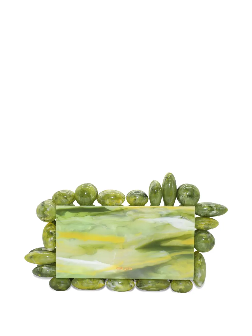 Cult Gaia Akira clutch bag | Green | Image 1