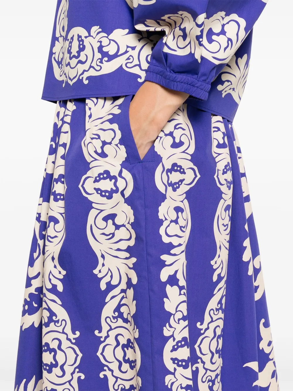 ETRO Midi-rok met print Blauw
