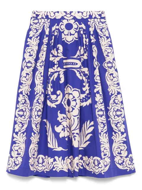 ETRO تنورة ميدي بطبعة