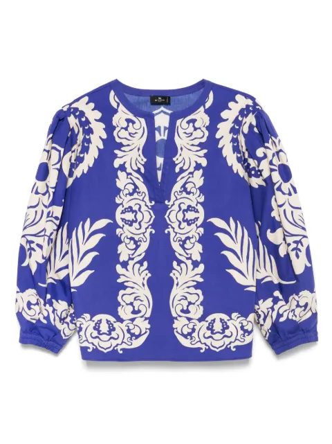ETRO printed blouse