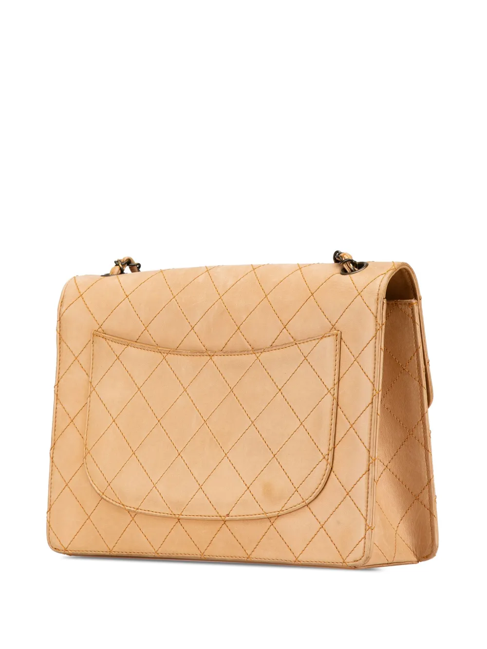 CHANEL Pre-Owned 1997-1999 Jumbo Lambskin Stitched Single Flap crossbody bag | Pre-Owned | Image 2