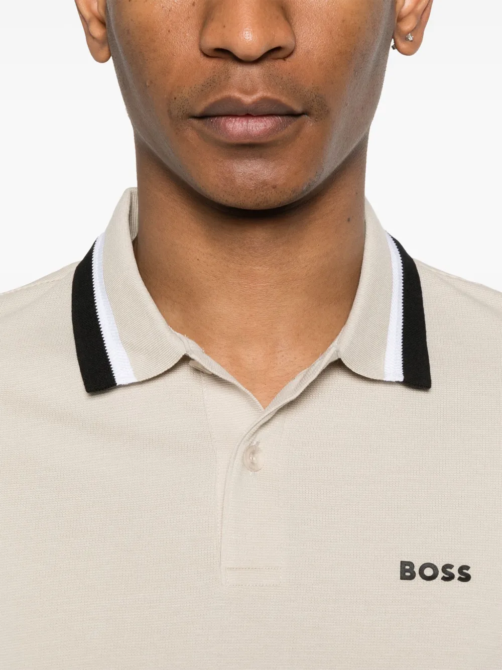 BOSS Paddy poloshirt Beige