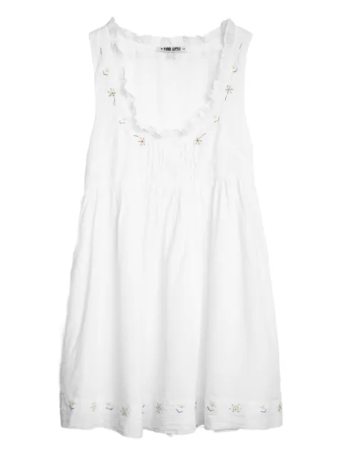Ciao Lucia  Meissa embroidered ruffle-detail dress