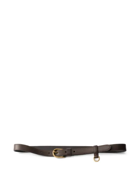 Prada cinturón con detalle de hebilla