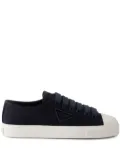 Prada canvas lace-up sneakers - Blue