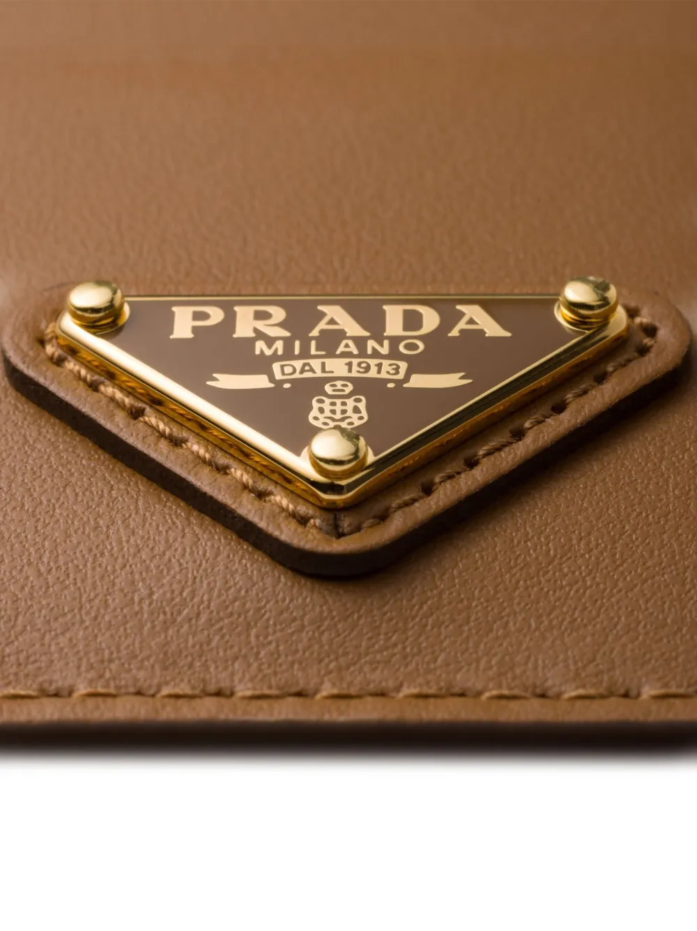 PRADA TRIANGLE-LOGO CARDHOLDER