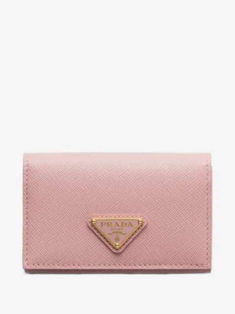 Prada Kartenetui aus Saffiano-Leder