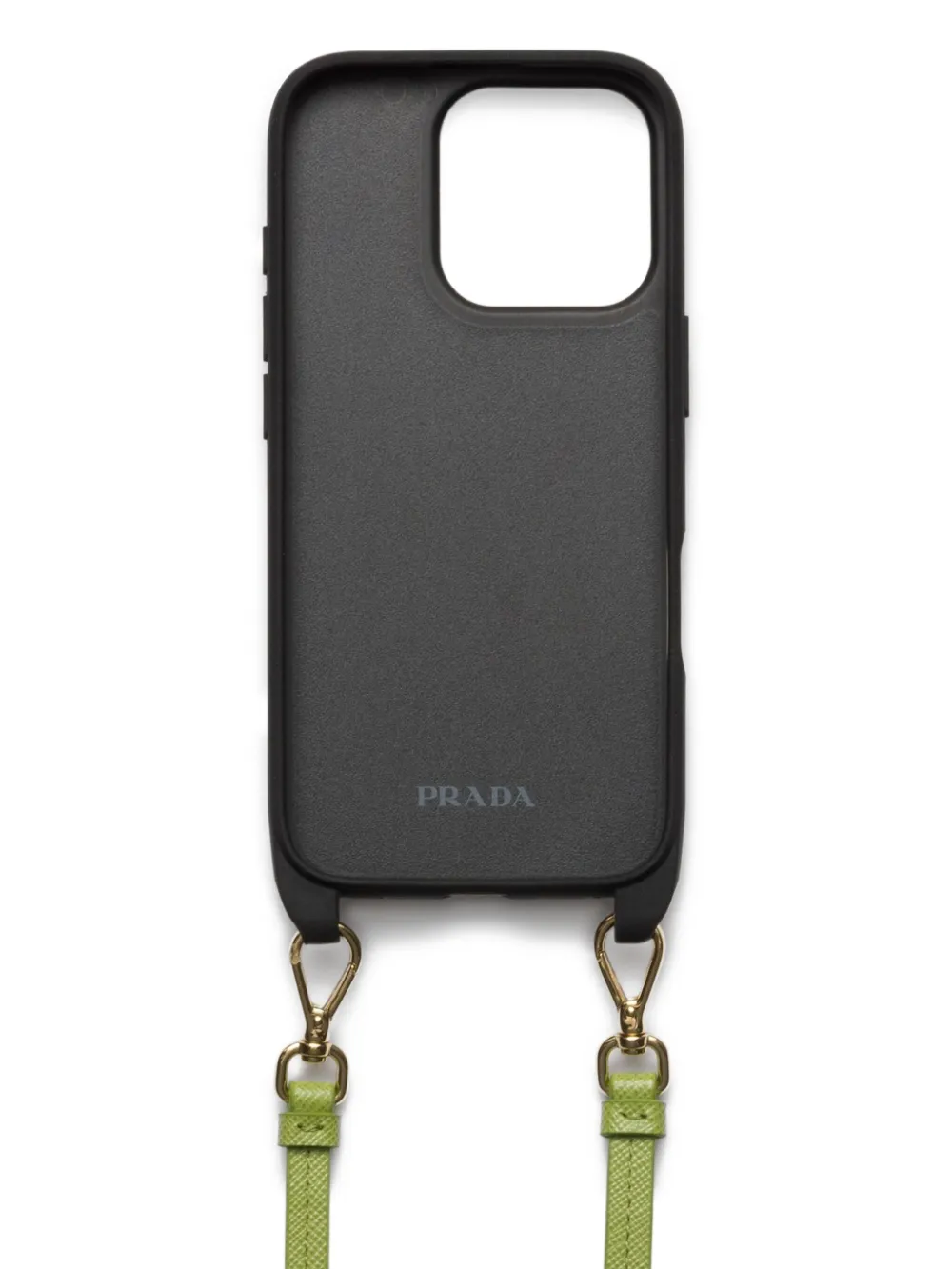 Prada iPhone 16 Pro crossbodytas Groen