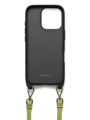 Prada Saffiano Leather Iphone 11 Pro Case in Black for Men