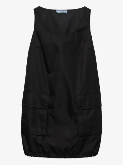 Prada robe sans manches à coupe courte