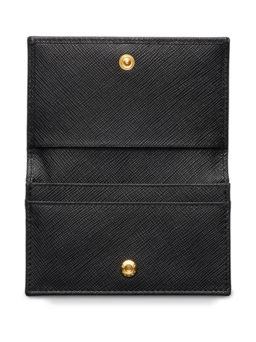 Shop Prada Saffiano Leather Cardholder