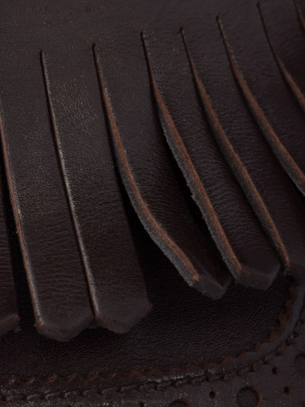 Shuffle fringed monk shoes