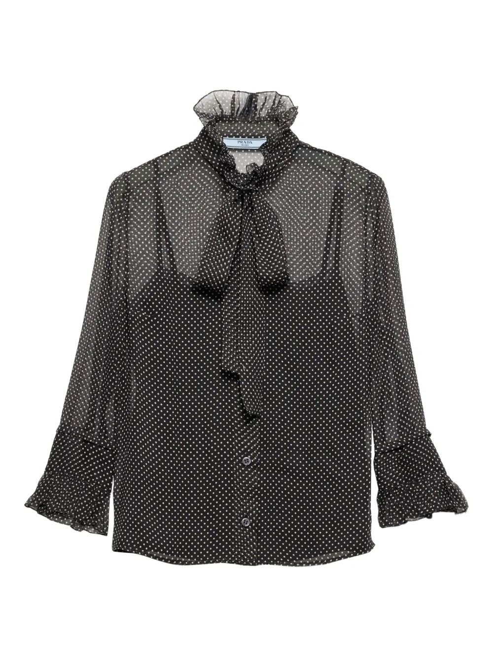 Prada Camicia in seta | nero | Image 1