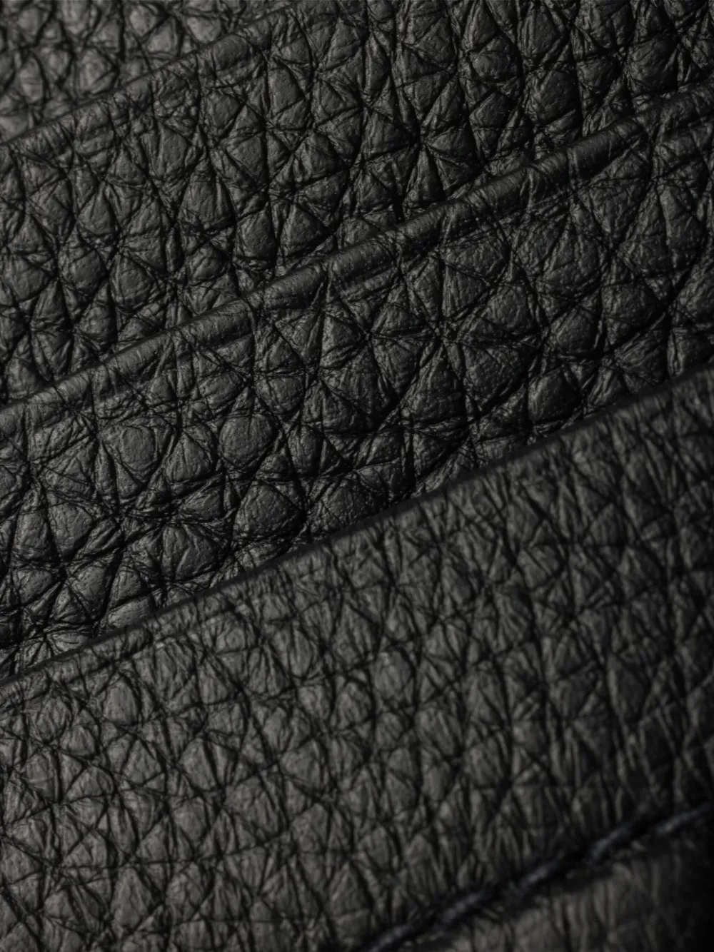 Prada Pasjeshouder met textuur Zwart