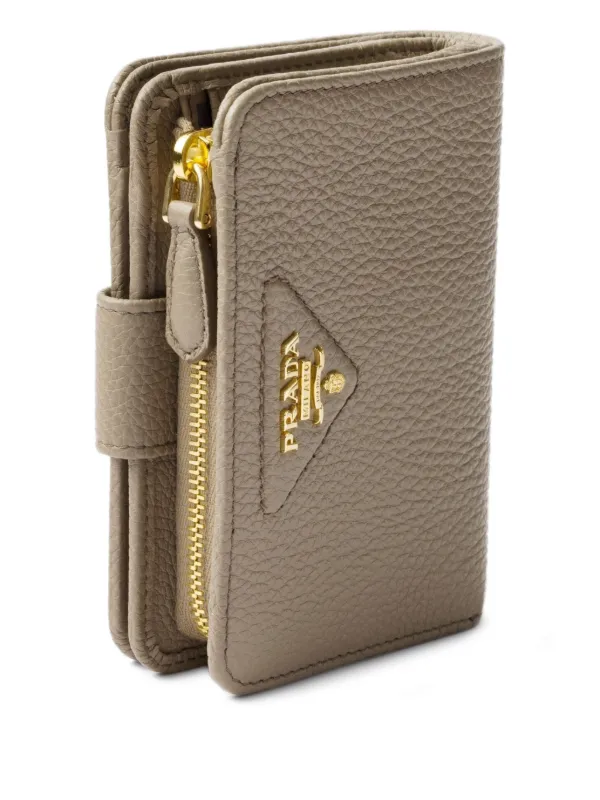 Prada テクスチャード 財布 S | ニュートラル | FARFETCH JP