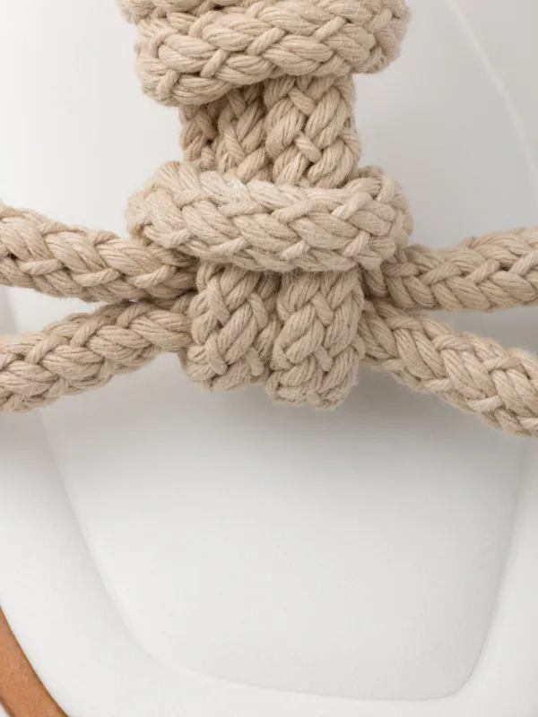 靴 Prada Knot Strap Mule Sandals 36.5 Prada knot-strap Sandals | Neutrals | FARFETCH FI