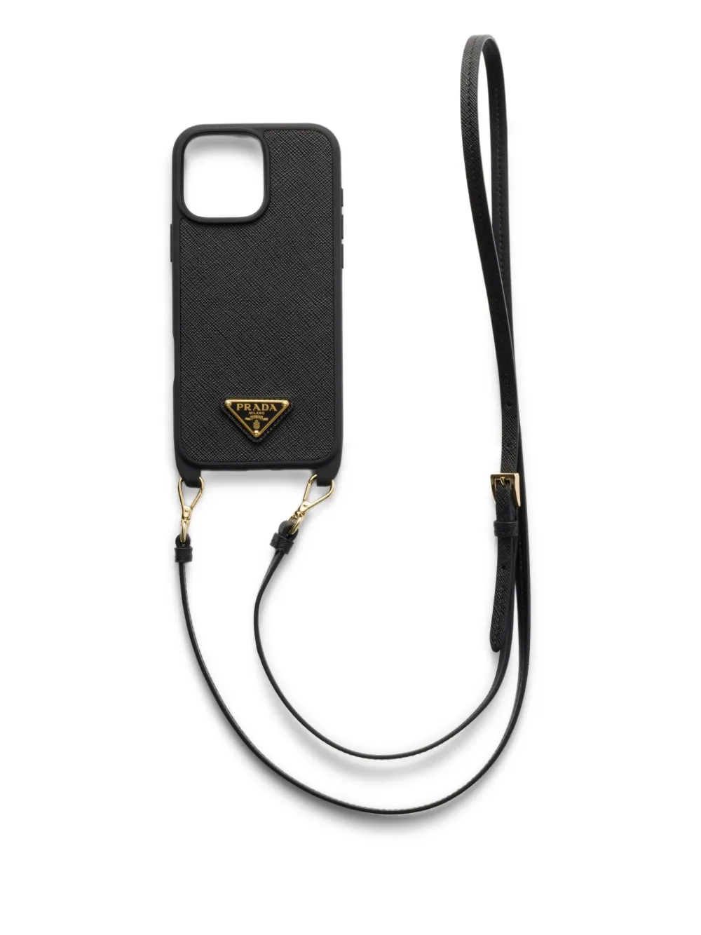 Prada iPhone 16 Pro Max ケース - ブラック Prada iPhone 16 Pro Max ケース - ブラック