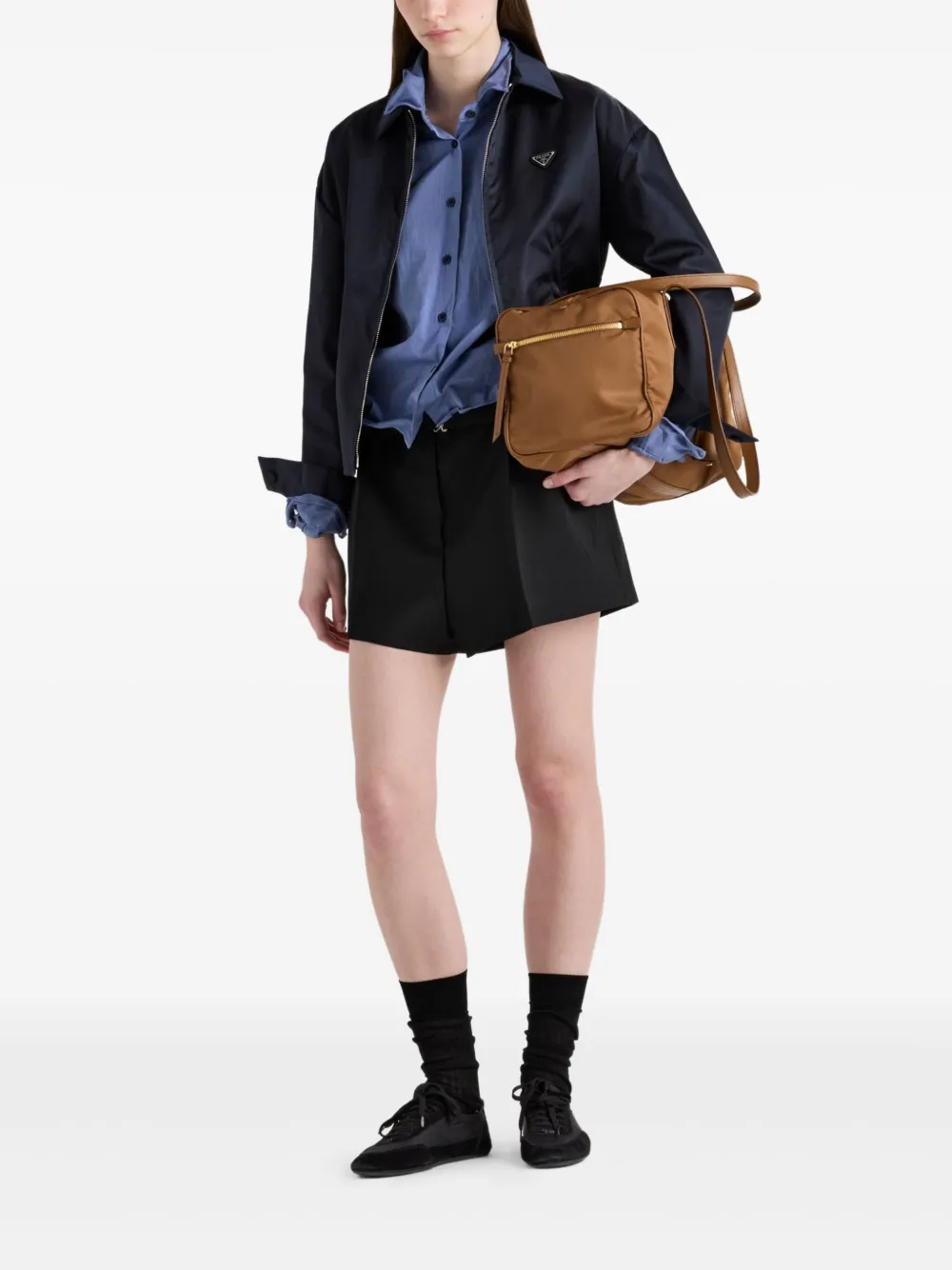 Prada chamarra bomber con cierre | Chamarras bomber | Image 2