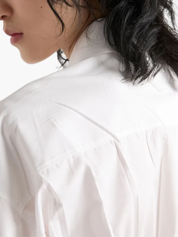 ☆PRADA☆プラダ コットンキャンバスドレス Prada コットンキャンバス ドレス | ホワイト | FARFETCH JP