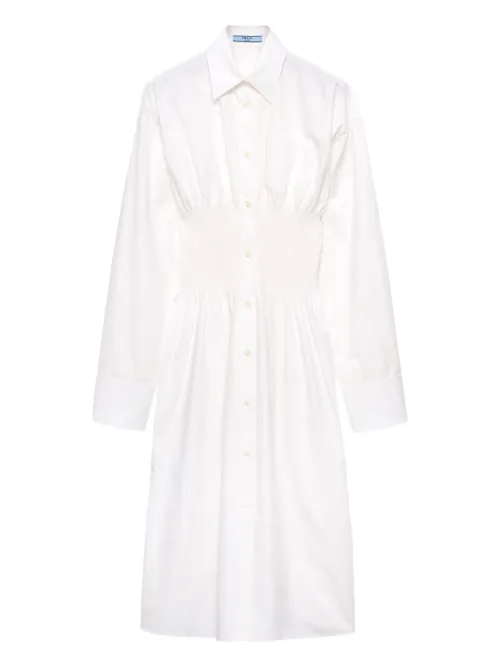 Robe en toile de coton - Prada - Modalova
