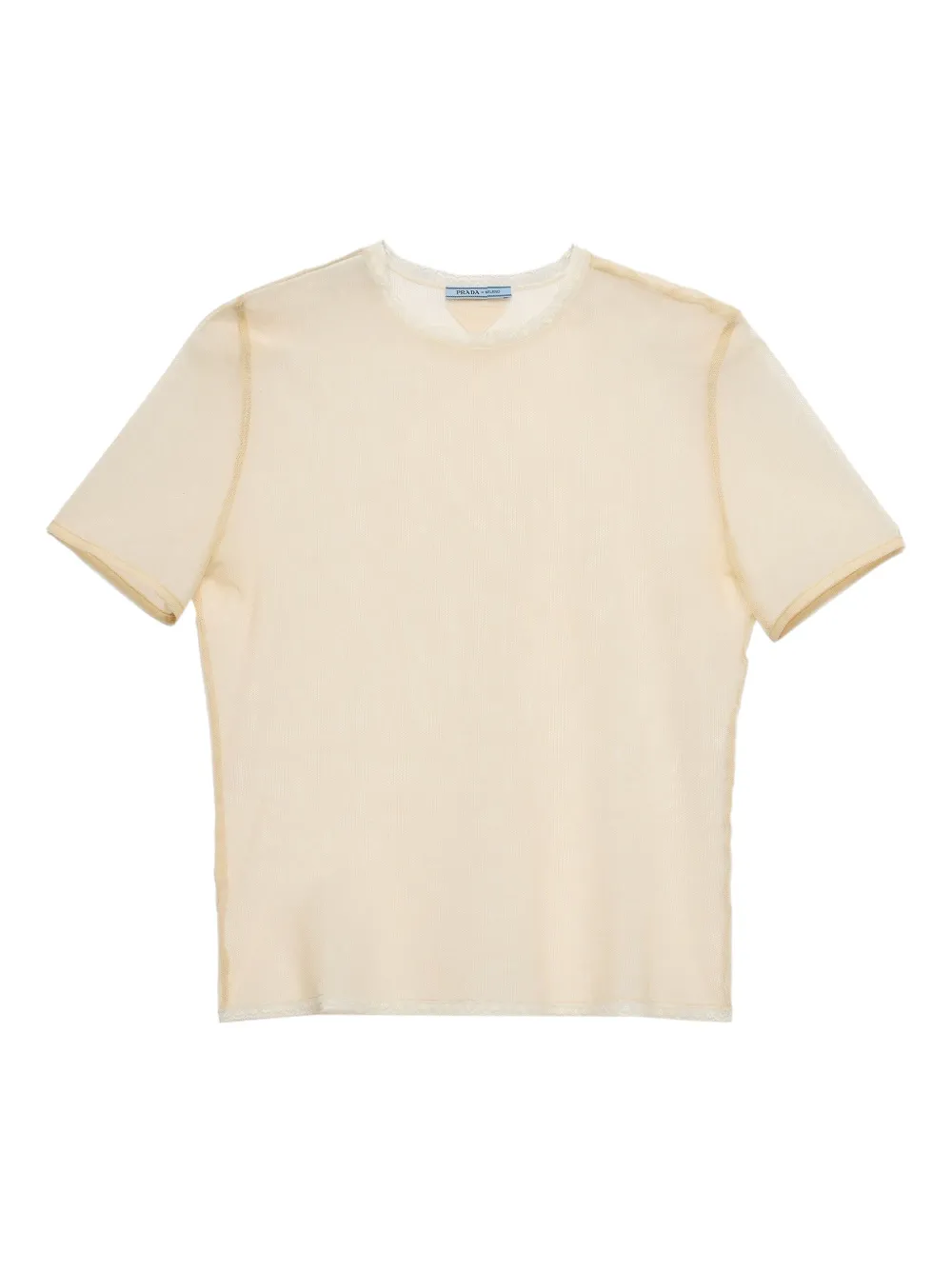 Prada playera de algodón | neutro | Image 1
