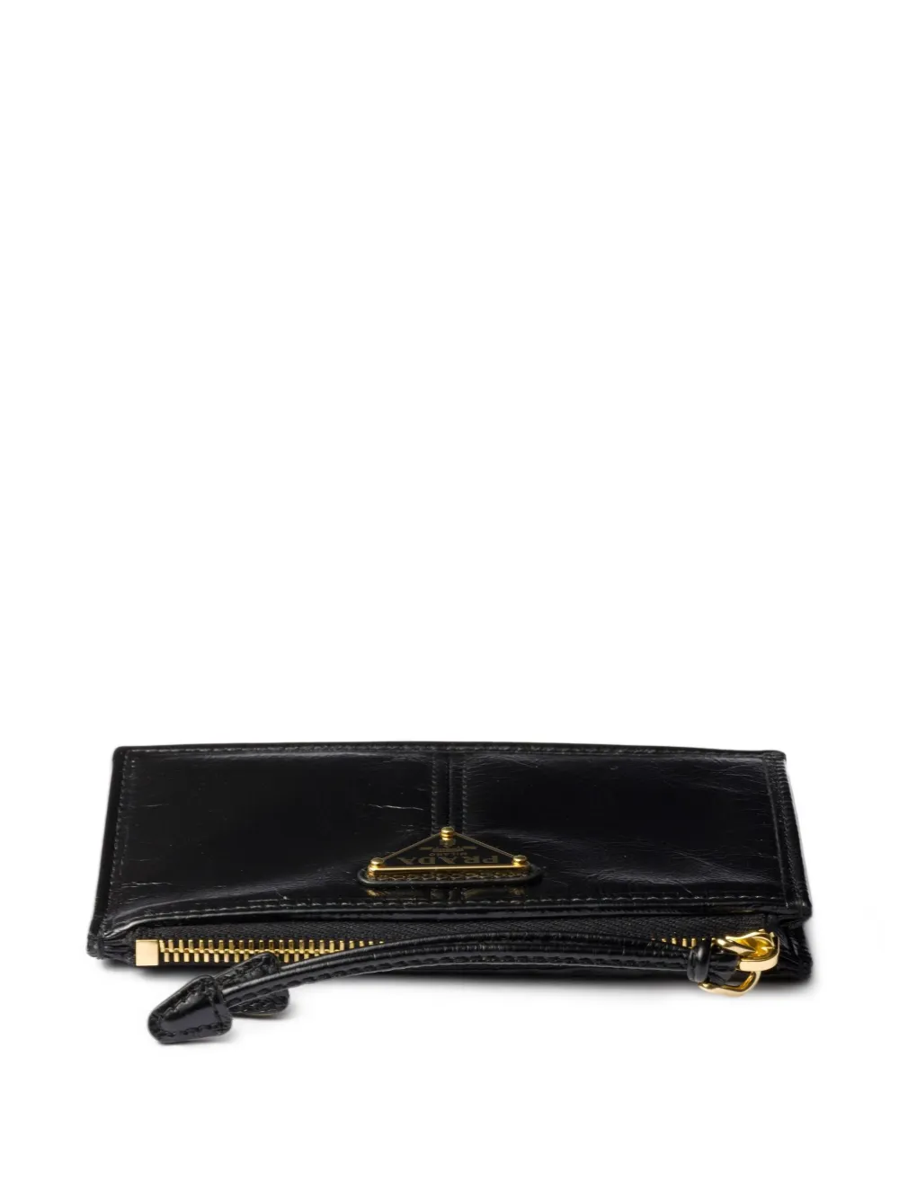 Prada Leren pasjeshouder Zwart