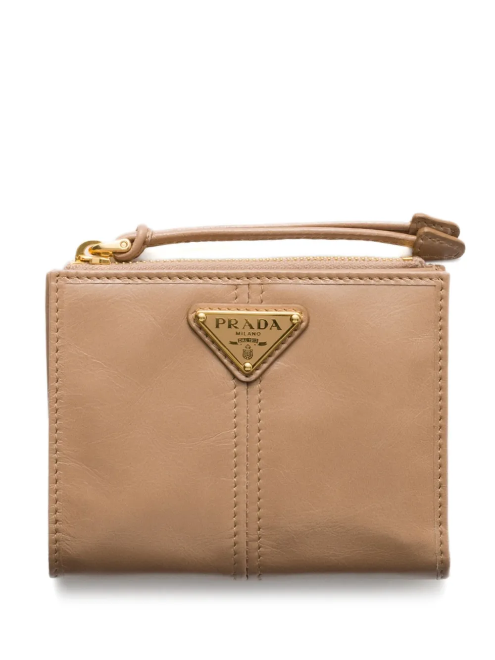Prada レザー 財布 S - ニュートラル Prada レザー 財布 S - ニュートラル