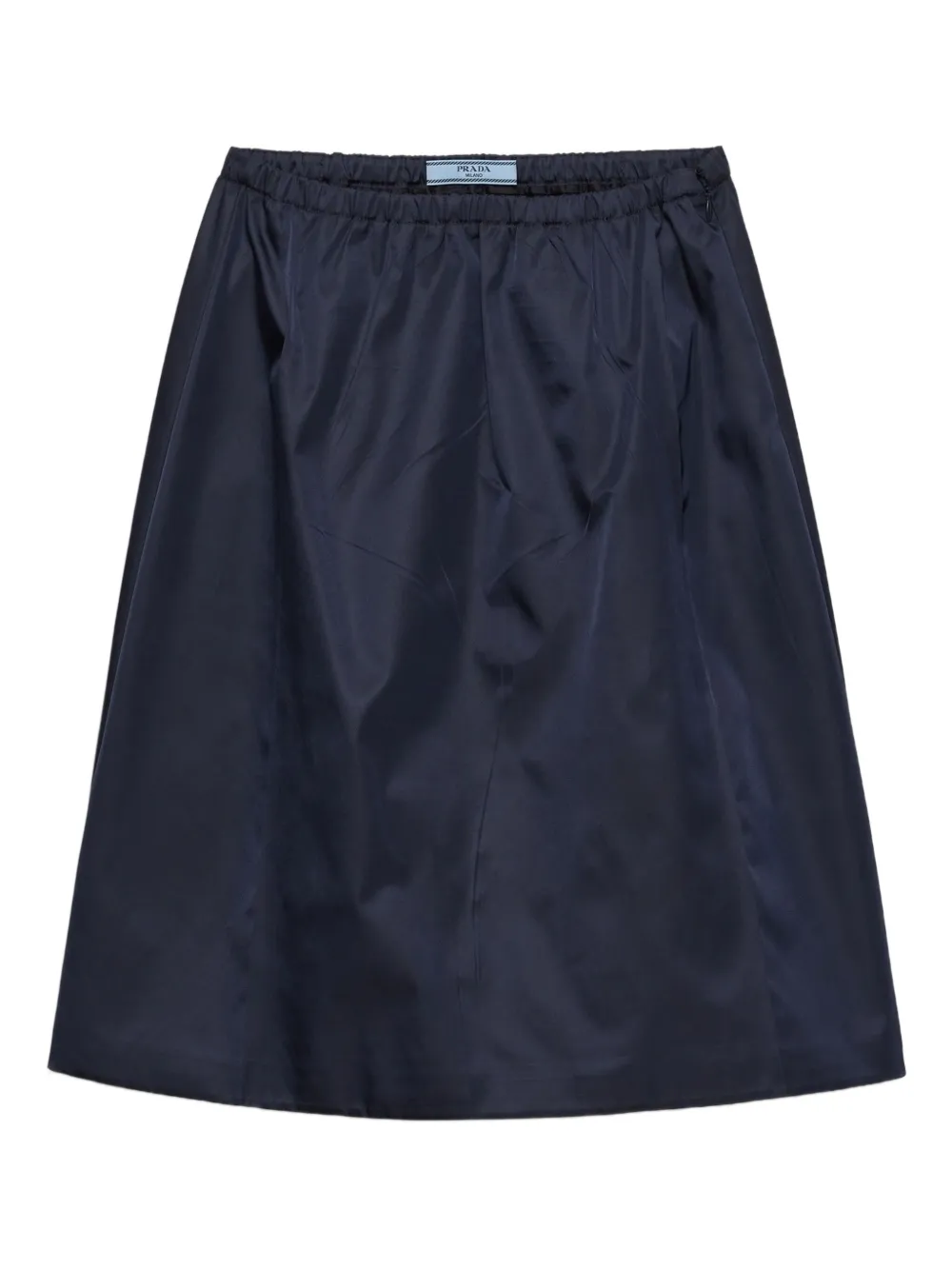 Prada Midi-plooirok Blauw