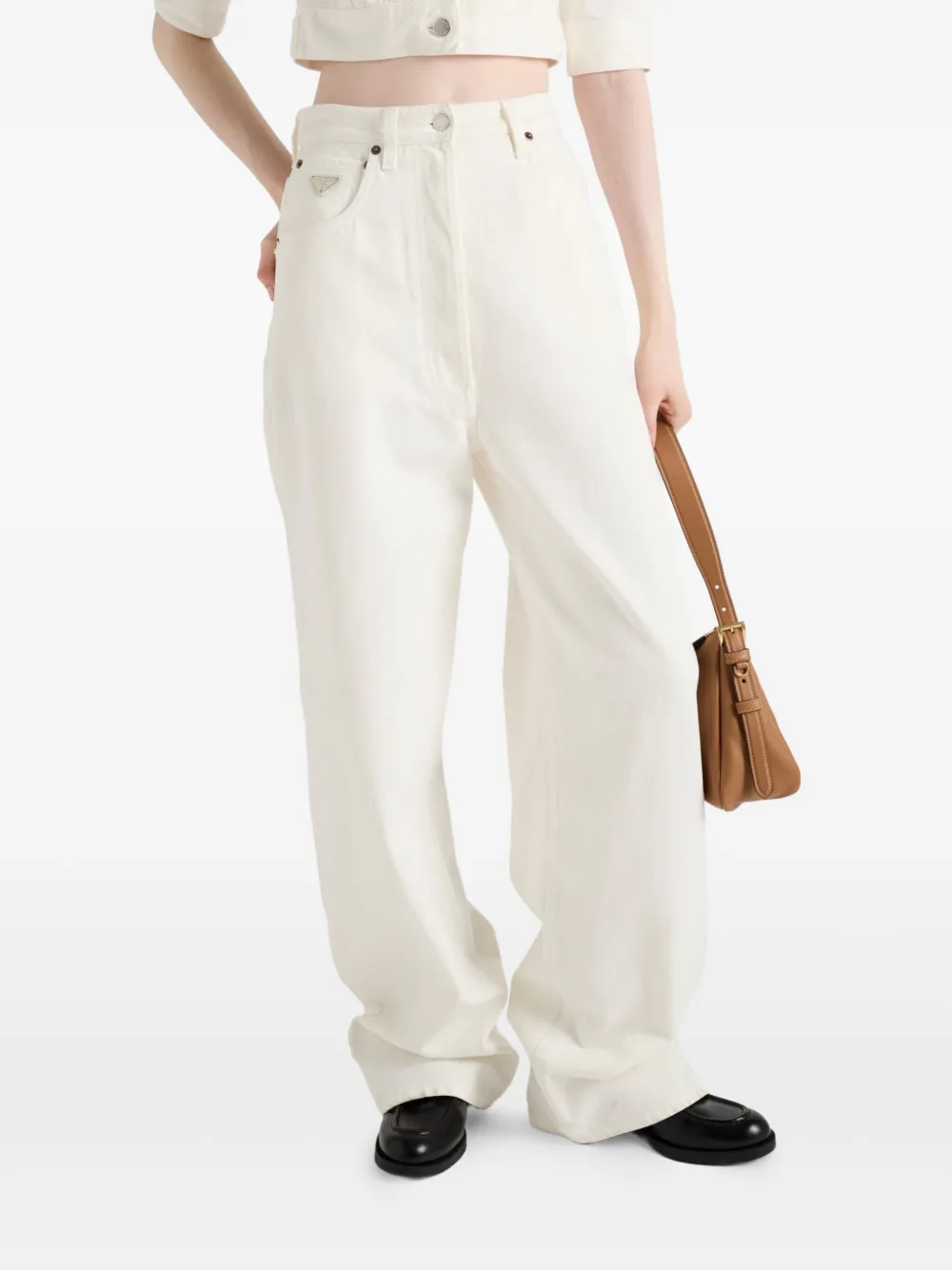 Prada Katoenen jeans Wit