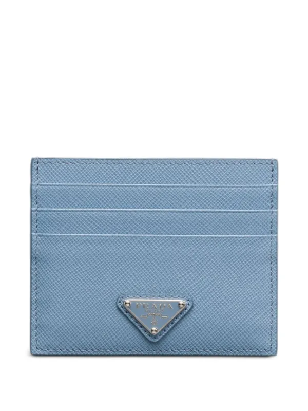 Prada カードケース | ブルー | FARFETCH JP