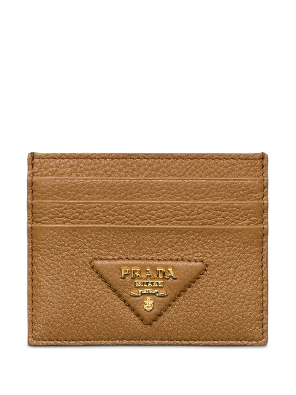 Prada tarjetero texturizado | marrón | Image 1