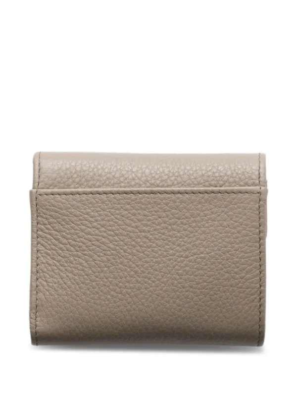 Prada トライアングルロゴ 財布 S | グレー | FARFETCH JP