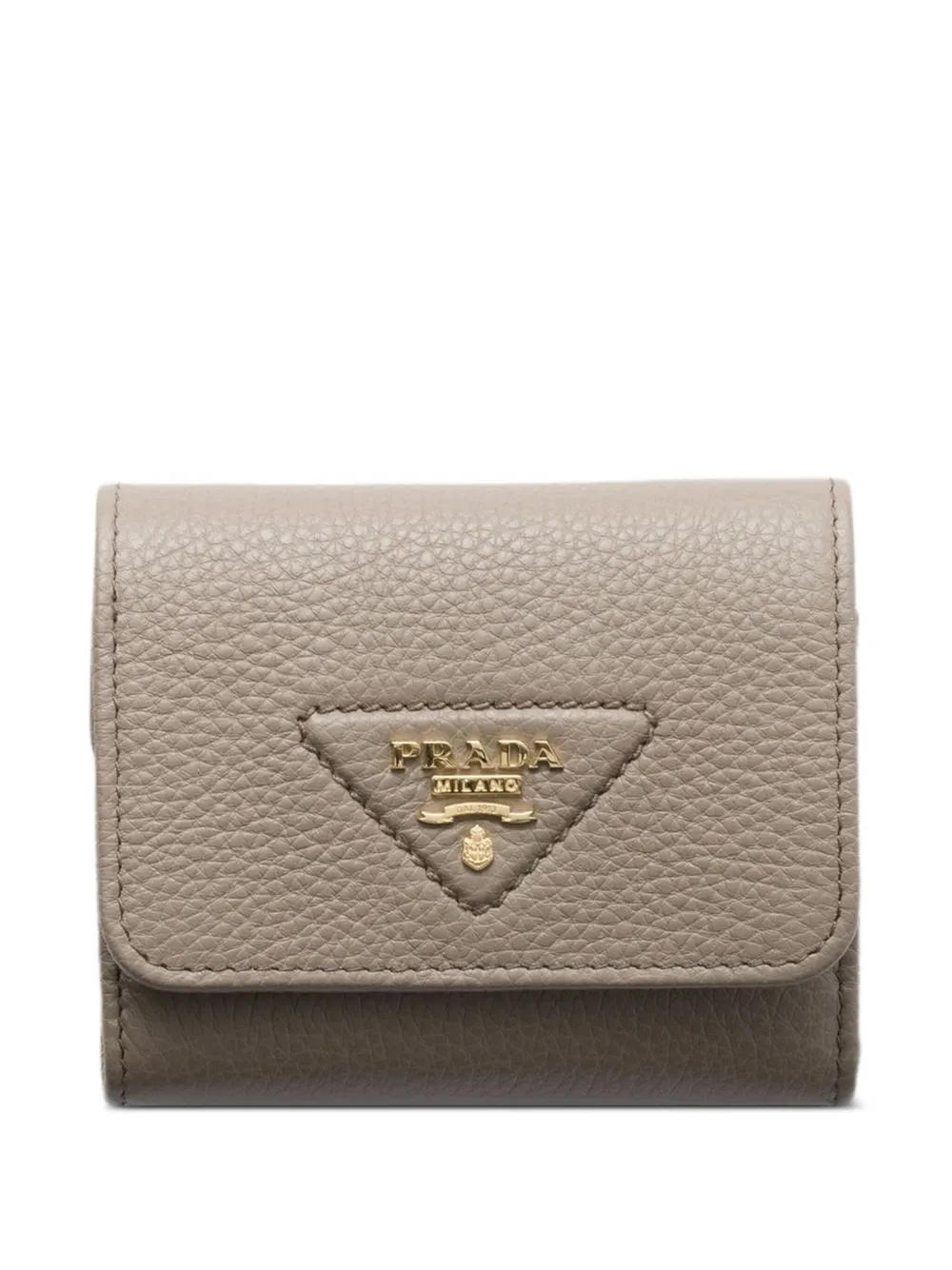 Prada cartera pequeña con logo triangular | gris | Image 1