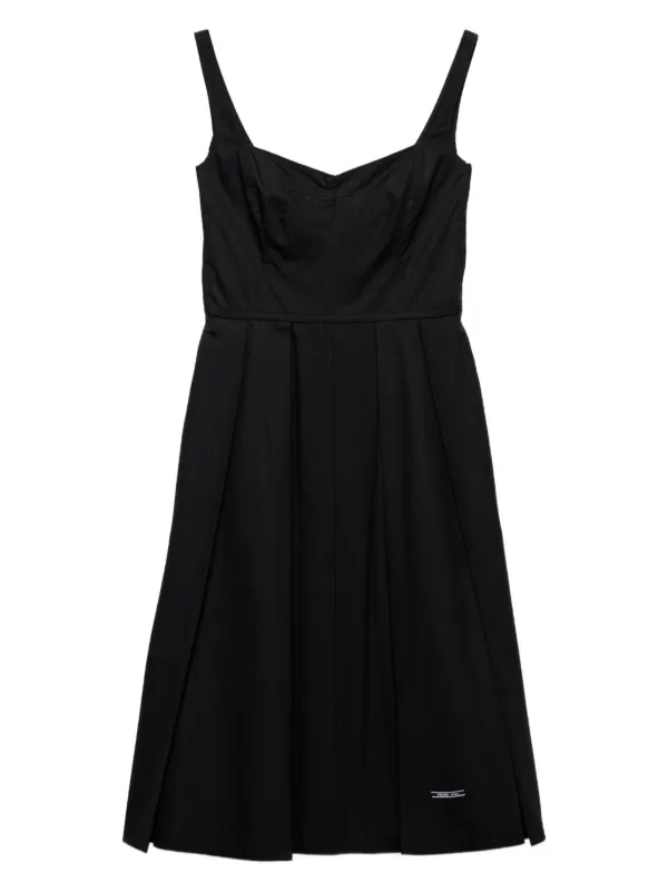 plum midi dress wedding guest Jamila | PLUM Scoop-Neck Midi Dress