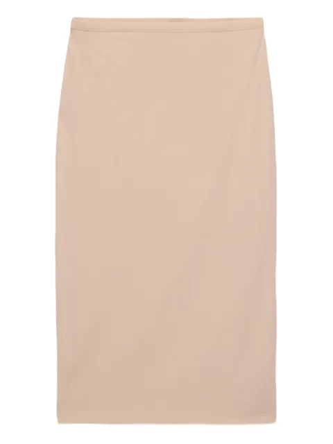 Prada stretch slip skirt