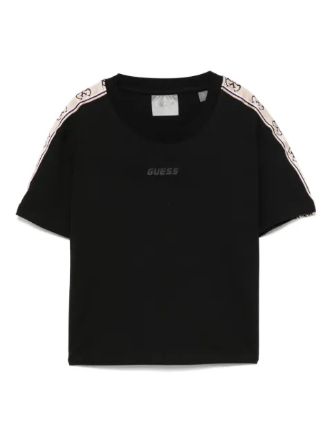 guess kids Camiseta com logo emborrachado