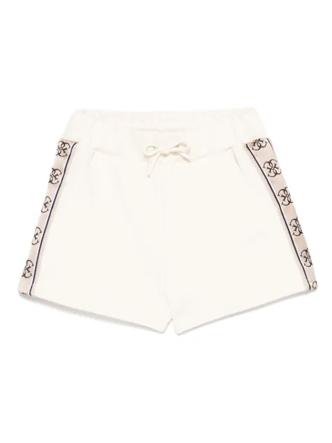 guess kids shorts de mezclilla con logo y detalles